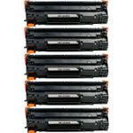 Pack de 5 HP 83X (CF283X) toner compatibles haute capacité noir (Ink Hero)