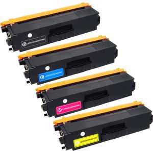 Cartouches de toner compatibles Brother TN326 – haute capacité, lot de 4 (remplace TN321)