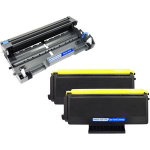 Kit toner et tambour compatible Brother TN3280 & DR3200 – haute capacité, lot de 3