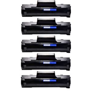 Cartouches de toner compatibles HP 106A – noir, lot de 5 (W1106A)