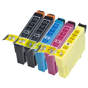 Cartouches d’encre compatibles Epson 18XL XXL – haute capacité, lot de 5