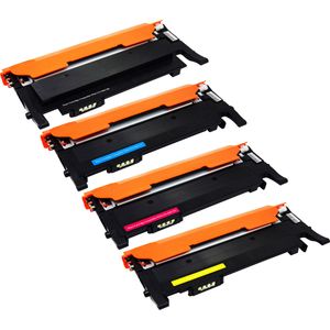 Cartouches de toner compatibles Samsung CLT-406S – lot de 4
