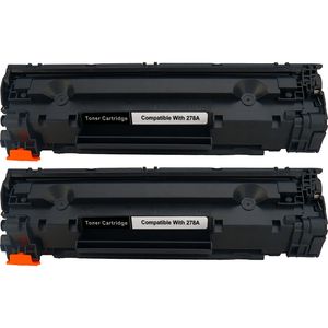 Cartouches de toner compatibles HP 78A – noir, lot de 2 (CE278A)