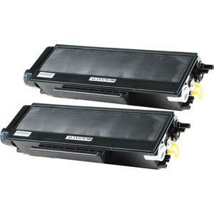 Cartouches de toner compatibles Brother TN3170 – noir, haute capacité, lot de 2 (remplace TN3130)