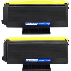 Cartouches de toner compatibles Brother TN3280 – noir, haute capacité, lot de 2 (remplace TN3230)