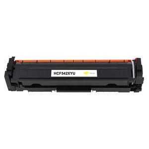 Cartouche de toner compatible HP 203X – jaune, haute capacité (CF542X)