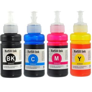 Bouteilles d’encre compatibles Epson T664 – haute capacité, lot de 4