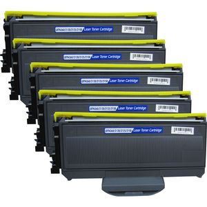 Cartouches de toner compatibles Brother TN2120 – lot de 5