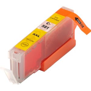 Cartouche d’encre compatible Canon CLI-581XXL – jaune, capacité super haute (1997C001)