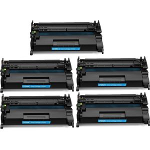 Cartouches de toner compatibles HP 26A – noir, lot de 5 (CF226A)