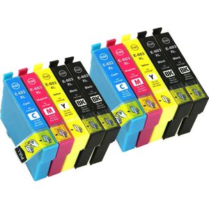 Cartouches d’encre compatibles Epson 603XL – haute capacité, lot de 10