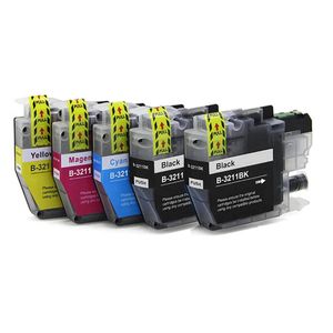 Cartouches d’encre compatibles Brother LC3211 – haute capacité, lot de 5