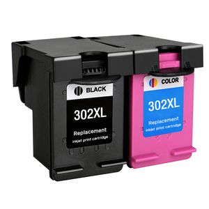 Cartouches d’encre remanufacturées HP 302 XL – haute capacité, lot de 2