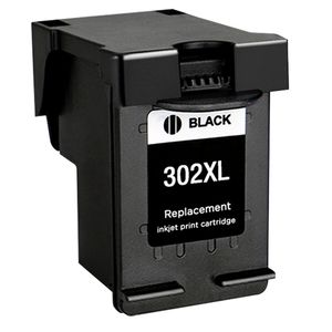 Cartouche d’encre remanufacturée HP 302XL – noir, haute capacité (F6U68AE)