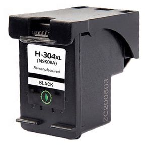 Cartouche d’encre remanufacturée HP 304XL – noir, haute capacité (N9K08AE)