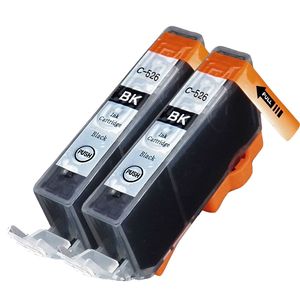 Cartouches d’encre compatibles Canon CLI-526BK – noir, lot de 2