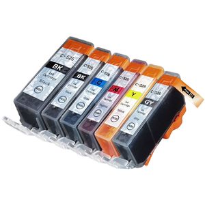 Cartouches d’encre compatibles Canon PGI-525 & CLI-526 – lot de 6