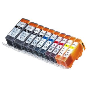 Cartouches d’encre compatibles Canon PGI-525 & CLI-526 – lot de 10