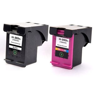 Cartouches d’encre remanufacturées HP 303 XL – haute capacité, lot de 2