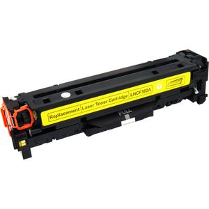Cartouche de toner compatible HP 312A – jaune (CF382A)