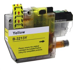 Cartouche d’encre compatible Brother LC3213Y – jaune, haute capacité