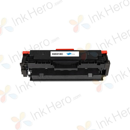 HP 415X (W2031X) toner compatible haute capacité cyan (Ink Hero)