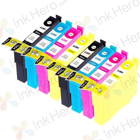 Pack de 8 Epson 29XL cartouches d'encre compatibles haute capacité (Ink Hero)