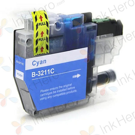 Brother LC3211C cartouche d'encre compatible haute capacité cyan (Ink Hero)