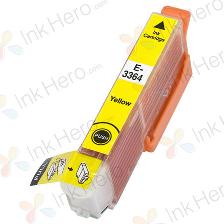 Epson 33XL cartouche d'encre compatible haute capacité jaune (Ink Hero)