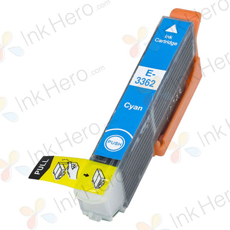Epson 33XL cartouche d'encre compatible haute capacité cyan (Ink Hero)