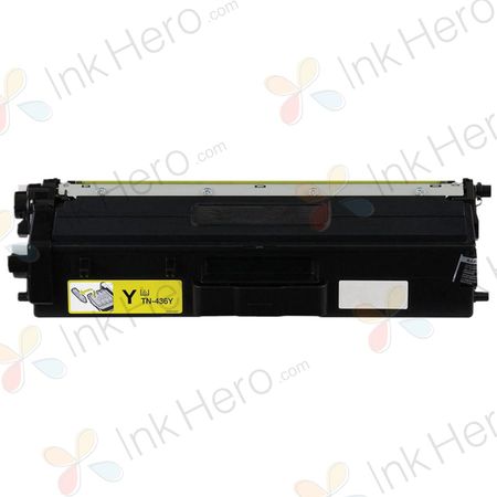 Cartouche de toner compatible Brother TN910Y – jaune, capacité ultra haute